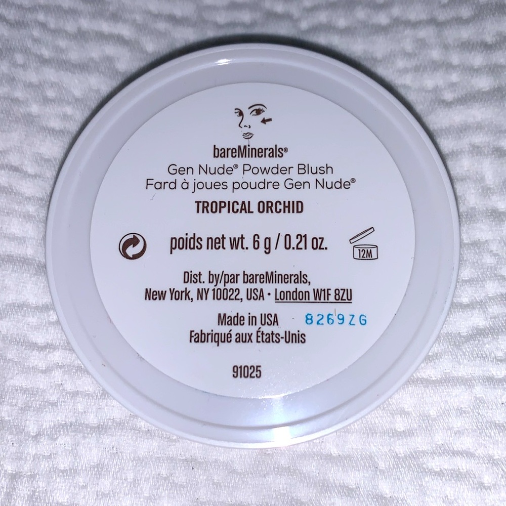 NWT bareMinerals Limited Edition Gen Nude Blush, Tropical Orchid - Picture 2 of 6